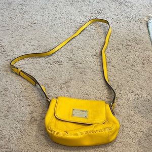 Michael Kors Crossbody Adjustable Strap - Mustard Yellow